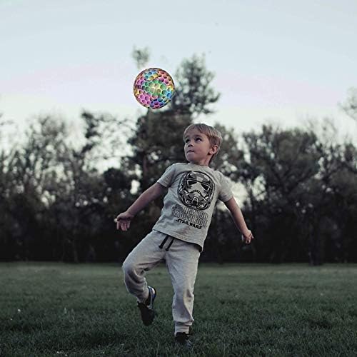 KPASON Soccer Ball, holografska fudbalska lopta Veličina 4 i veličine 5, reflektirajuća užarena fudbalska lopta za dječake, djevojke,