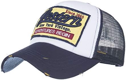ZL GEQINAI Unisex-bejzbol kapa za odrasle Tata šešir vezena ljetna kapa mrežasti šeširi za muškarce žene Casual šeširi Hip Hop bejzbol kape