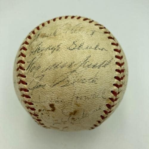 Jackie Robinson 1955 Brooklyn Dodgers W.S. TEAM CHAMPS potpisao je bejzbol JSA COA - AUTOGREMENE BASEBALLS