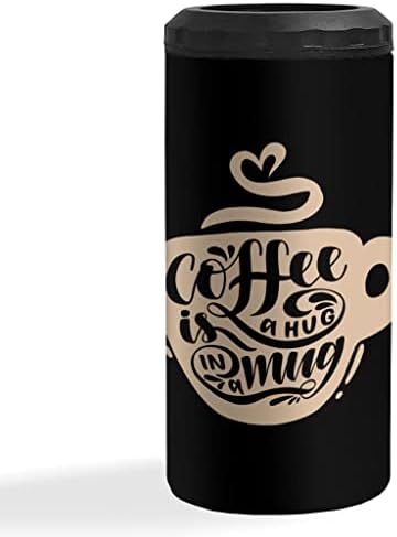 Kafa je zagrljaj u kriglizonilijskog tanki Can Cooler - smiješan dizajn može hladniji - grafički izolirani tanak može hladnjak