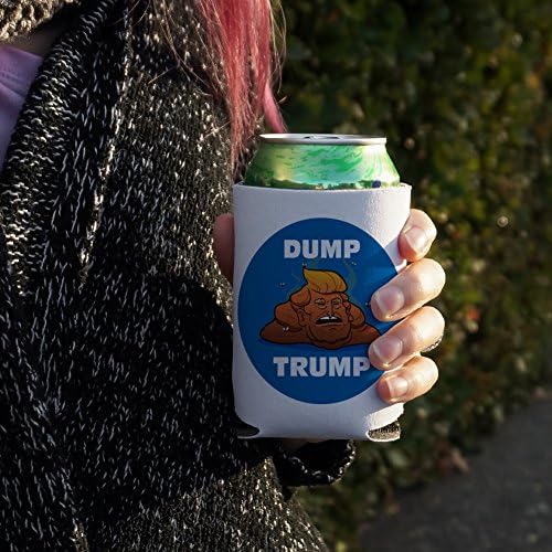 Dump Donalda Trumpa sa poopom može hladnije - rukav za piće za piće, insulator za iscjeljenje - nosilac pića