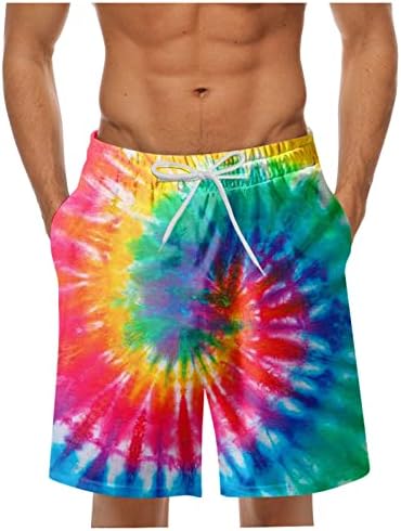 WenKomg1 Plažni kratke hlače za muškarce, brze suhe havajske kratke hlače Sportske kratke hlače Surfanje kupaćih trupa
